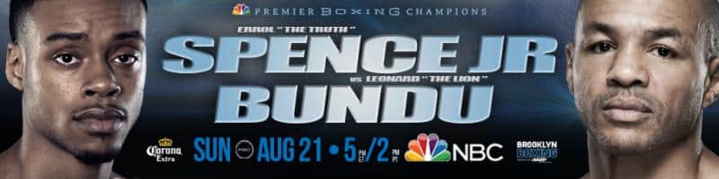 Errol Spence Jr. stops Bundu