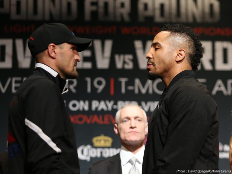 Sergey “Krusher” Kovalev v Andre “SOG” Ward: DIVIDED NATION