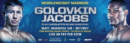 Golovkin-Jacobs Odds ‘n Ends