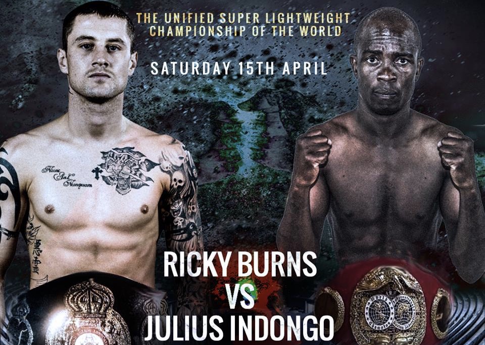 Indongo Beats Ricky Burns in Glasgow