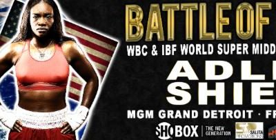 Claressa Shields Foe Adler Counts Down To Aug 4