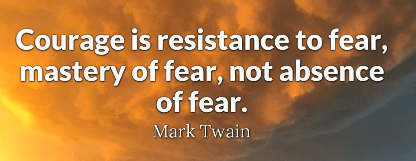 Fearlessness, Courage and The Sweet Science of Life