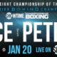 Undercard Deets For Jan. 20 Barclays Card