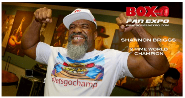 Shannon Briggs Will Attend Box Fan Expo on May 5