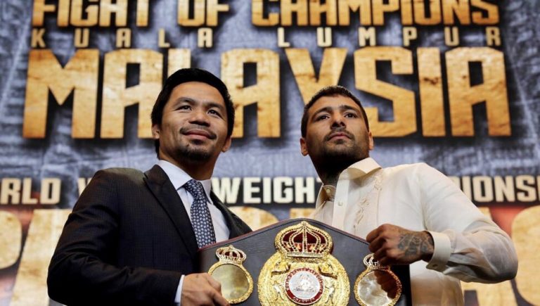 Pacquiao v Matthysse Press Conference Held in Manila