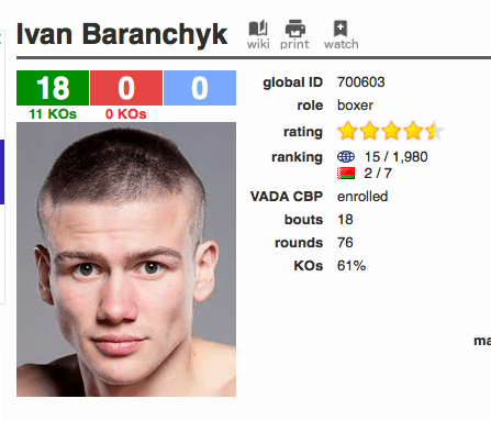 Baranchyk Will Fight Yigit For IBF 140 Crown