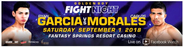 Ryan Garcia Back In Action Sept. 1