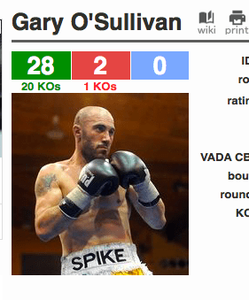 Does Spike O’Sullivan Think Lemieux Is His Toughest Test To Date?