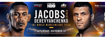 HBO Makes It Official; Oct. 27 Has Jacobs v Derevyanchenko