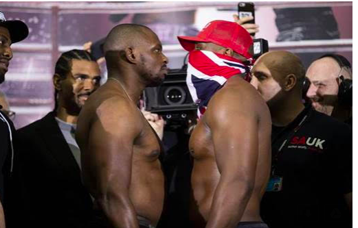 Weights For Whyte and Chisora