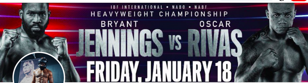 Bryant Jennings fights Oscar Rivas in upstate NY on Friday, Jan. 18. 