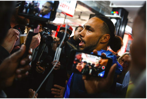 Keith Thurman at Gleason’s Gym Is Overjoyed To Be Back In The Swing Of Things