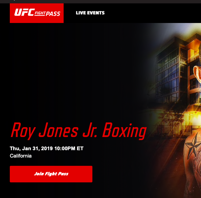 Ringside Report: Roy Jones Jr Boxing on UFC Fight Pass