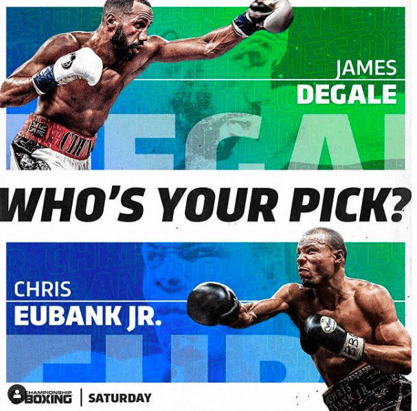 James DeGale says the loser should retire, so if Chris Eubank Jr beats DeGale, then that might be it for "Chunky."