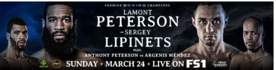 Lamont and Anthony Peterson Count Down To March 24 Card