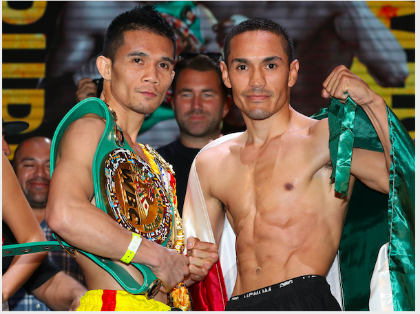 Sor Rungvisai and Estrada Make Weight