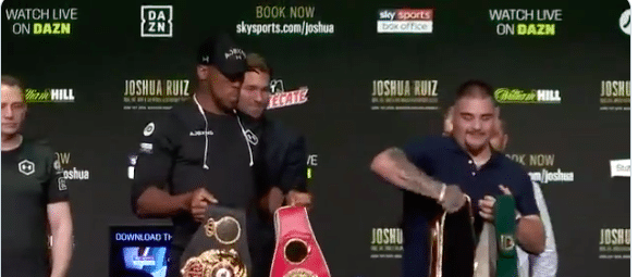 Classy Anthony Joshua Impresses Most, Aside From Internet Snipers, At Thursday Presser