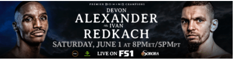 Ivan Redkach Stops Devon Alexander in Cali, on FS1