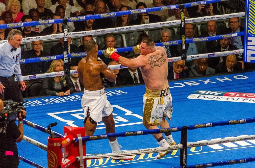 Ruiz punches Joshua