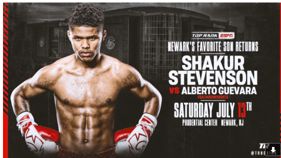 Shakur Stevenson Counts Down To NJ Homecoming Headline Affair