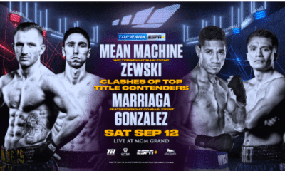 Egidijus “Mean Machine” Kavaliauskas v Mikael Zewski Meet Sept. 12 at MGM