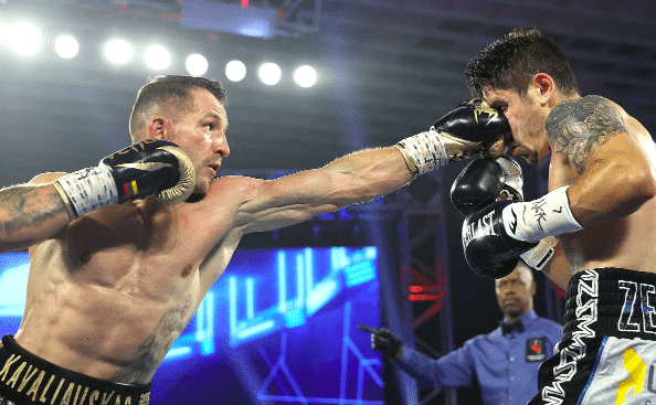 Egidijus “Mean Machine” Kavaliauskas Downs Zewski, Lobbies For Crawford Rematch