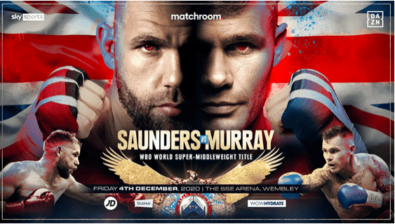 Billy Joe Saunders v. Martin Murray Lands On Friday, Dec. 4