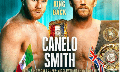 Canelo Back in Action Dec. 19, on DAZN, Will Fight Brit Callum Smith