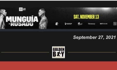 Jaime Munguia Meets Gabe Rosado Nov. 13