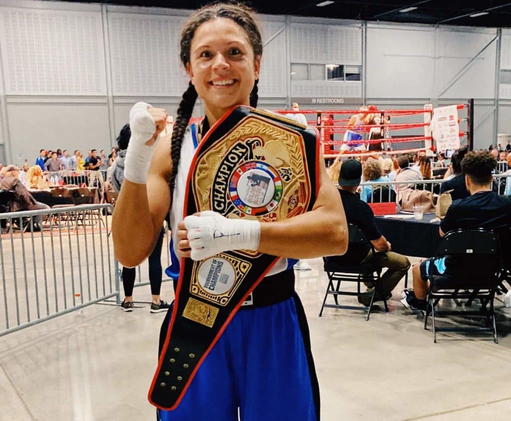 USMC Lieutenant Stephanie Simon: A Warrior In & Out Of The Ring - NY FIGHTS