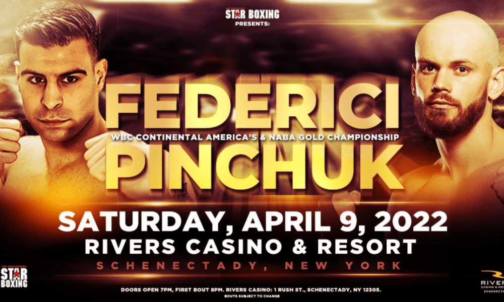 Boxing Returns To Rivers Casino & Resort Schenectady In April NY FIGHTS