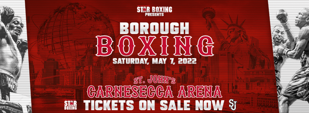 Star Boxing Presents Borough Boxing Tomorrow Night