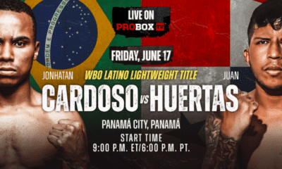 Brazilian Knockout Artist Jonhatan Cardoso Featured On ProBox TV June 17