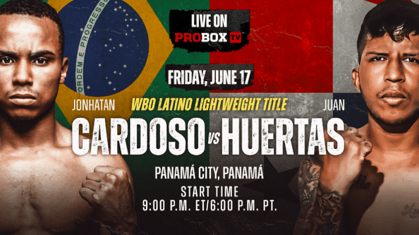 Brazilian Knockout Artist Jonhatan Cardoso Featured On ProBox TV June 17