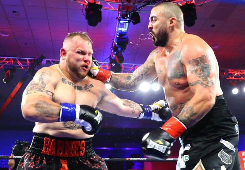 Admit it. Barnes vs. Warner was a guilty pleasures fight. Photo: Mikey Williams/Top Rank Inc via Getty Images