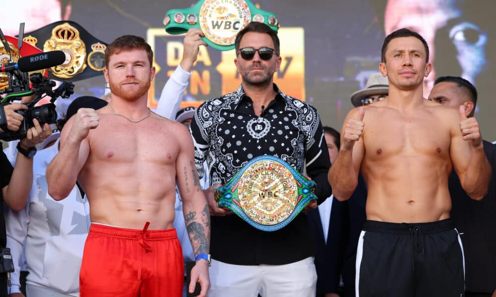 Canelo vs. GGG 3 Weigh-In Results: Hot Time Under the Las Vegas Sun ...