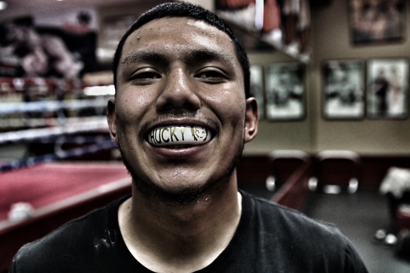 Chucky Barrera earned his nickname from his trainer Al Franco as a youngster, and it stuck. Photo: Courtesy Daniel Barrera 