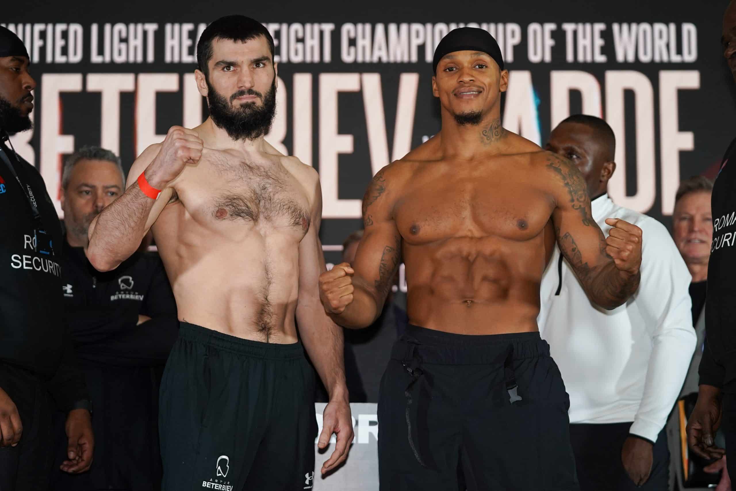 Beterbiev vs. Yarde: Weigh-In Results & Betting Odds