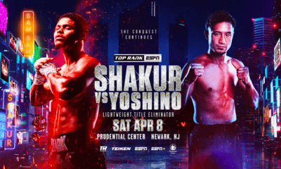 Shakur Stevenson Back In Action April 8 in New Jersey