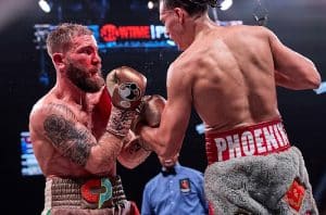 David Benavidez took care of business Saturday night in Las Vegas, and won the weekend. Photo: Stephanie Trapp Who Won The Weekend