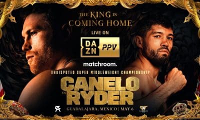 Canelo vs John Ryder Set For May 6, in Mexico