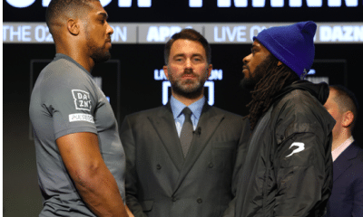 Here’s What Happened At Anthony Joshua-Jermaine Franklin Press Conference