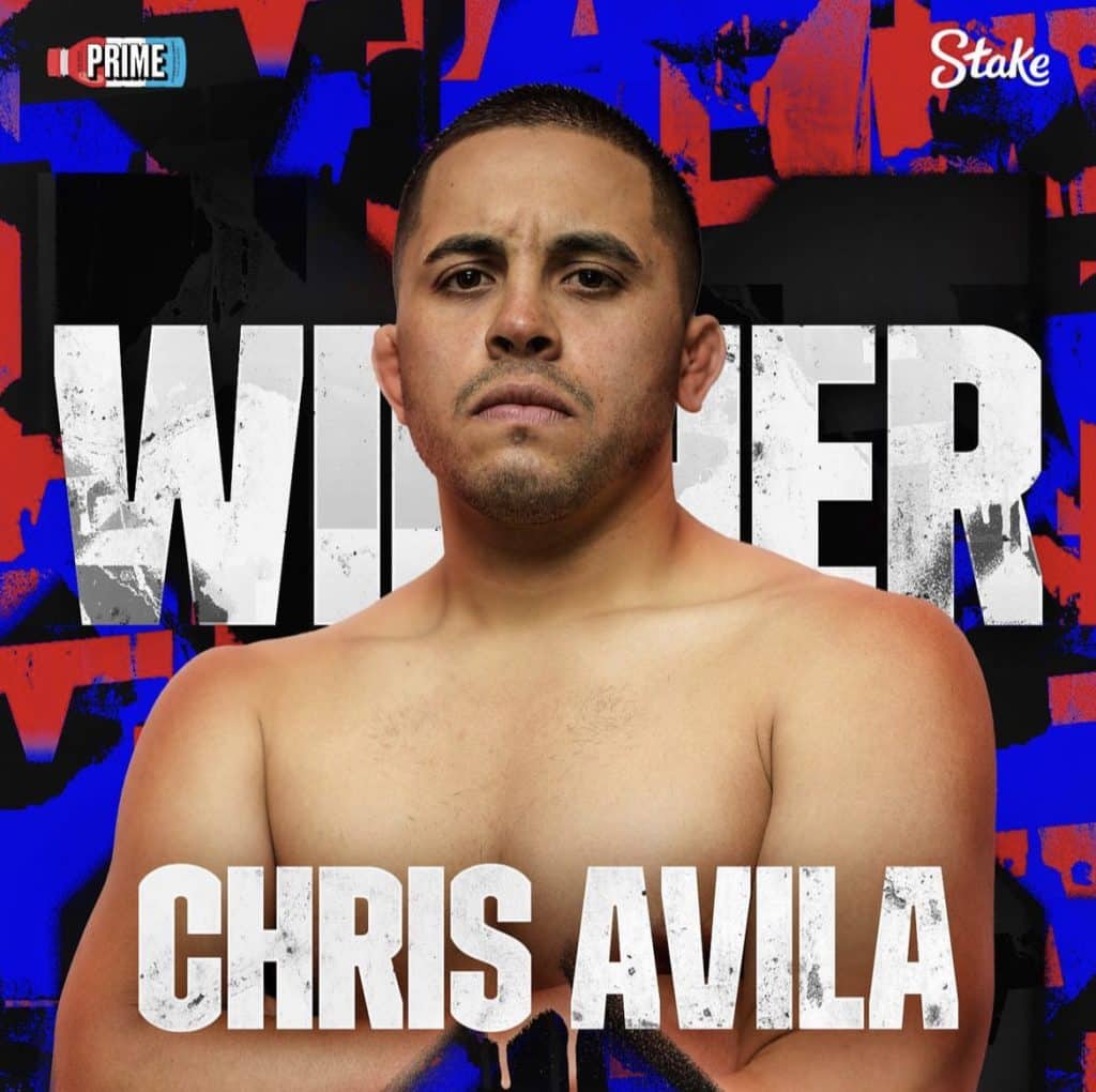 Chris Avila won on the Misfits card April 21