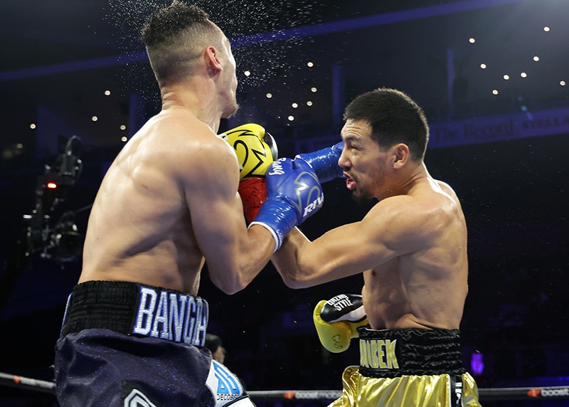 Janibek Alimkhanuly now has no one to blame but himself for his lack of opportunities. Photo: Mikey Williams, Top Rank Inc via Getty Images