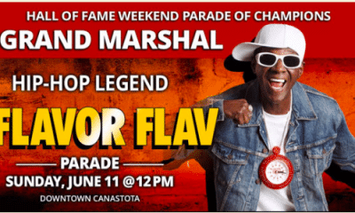 Flava Flav To Lead Int’l Boxing Hall of Fame Parade