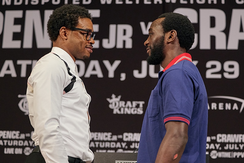 The highly anticipated fight between Errol Spence Jr and Terence Crawford isn't yet sold out. Photo: Ryan Hafey, Premier Boxing Champions Crawford fight