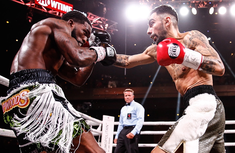 After the tough test from Artem Harutyunyan, Frank Martin's ambitions in the lightweight division haven't changed. Photo: Stephanie Trapp, Showtime Boxing