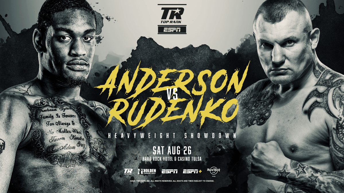 Jared Anderson vs Andriy Rudenko: Preview and Platform