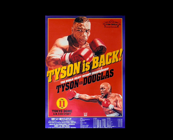 Tyson vs Douglas poster