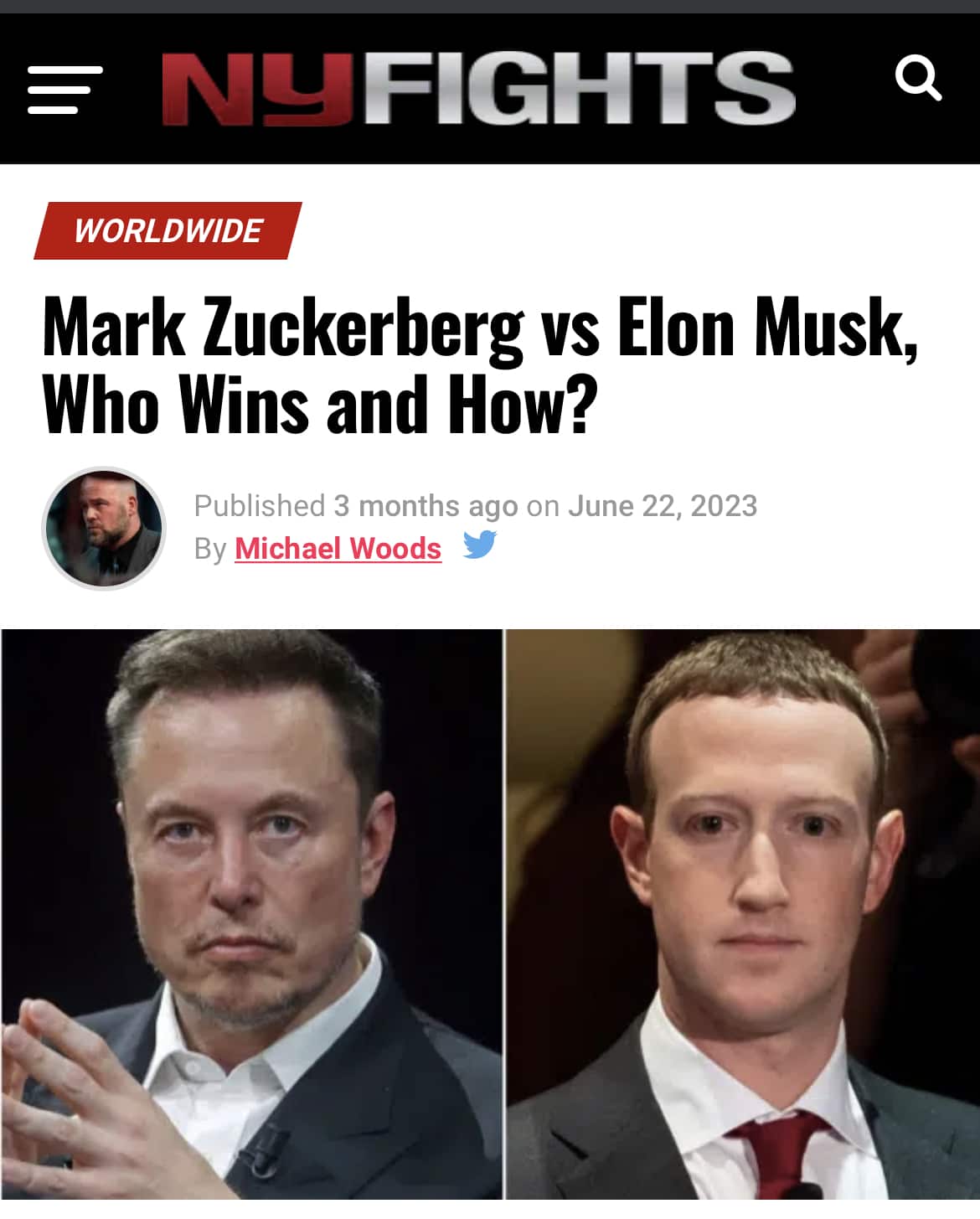 Zuckerberg Vs Musk 